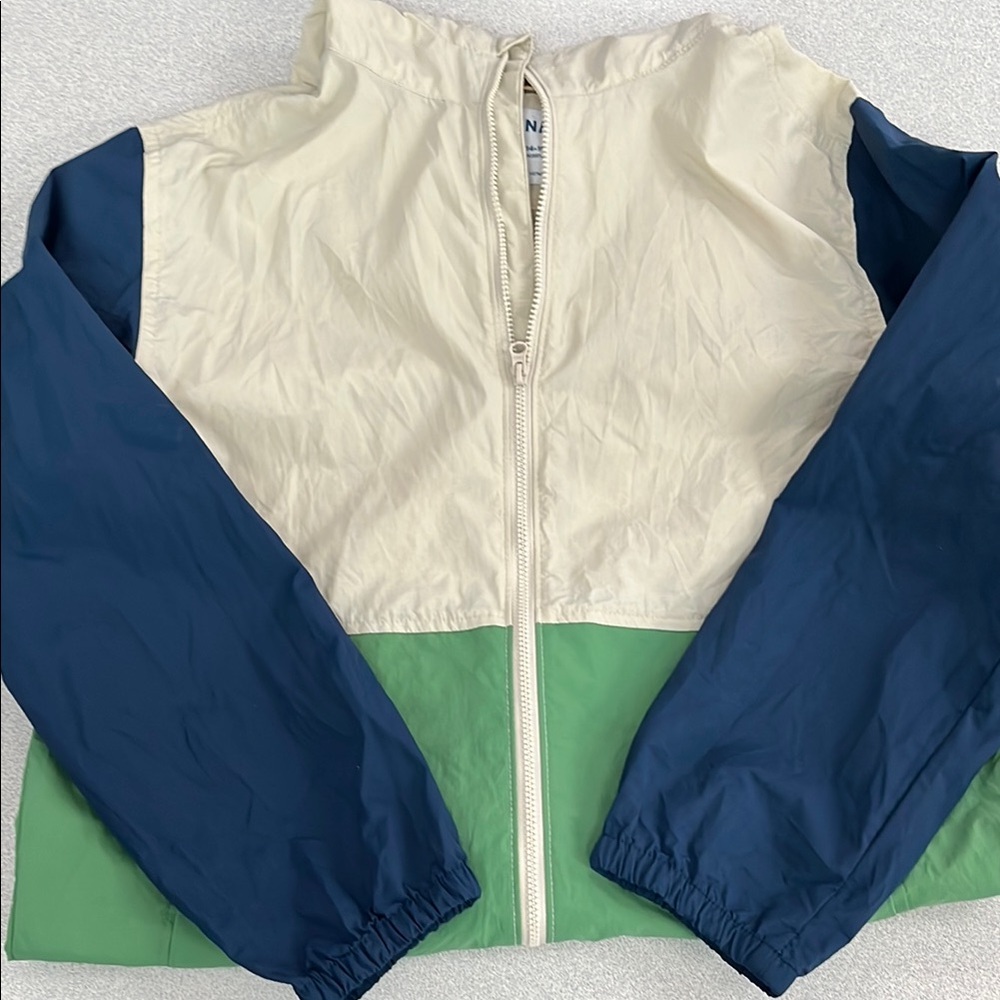 Colorblock Windbreaker Jacket